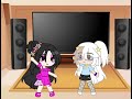 Oneya and Micha dancing in Gacha Club