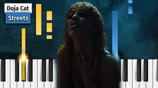 Doja Cat - Streets - Piano Tutorial screenshot 5