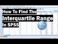 How to find the interquartile range iqr in spss