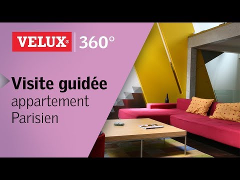 Visite à 360° : 37m² transformé en un beau duplex