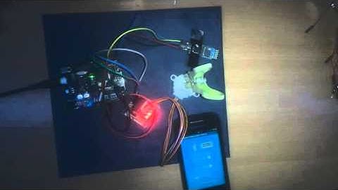 Arduino/Android BLUETOOTH - 28BYJ 48 Stepper Motor curtain control APP