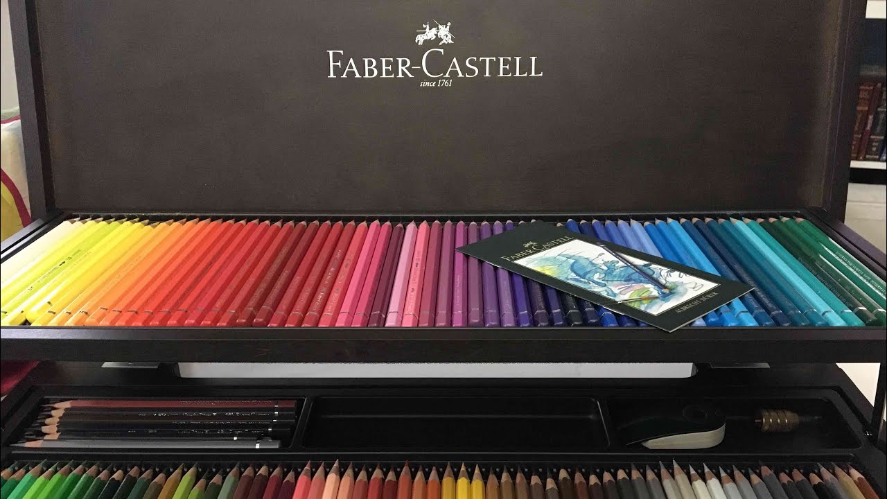 Faber-Castell Colour Pencil Polychromos wood case of 120
