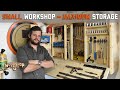 Ultimate diy tool storage for small garage workshops  workshop organizer