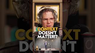 Biblical Context Matters...Right?