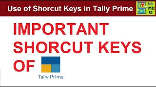 Tally Prime Shortcut Keys | Important Shortcut Keys in Tally Prime | #shorts #tallyprime screenshot 1