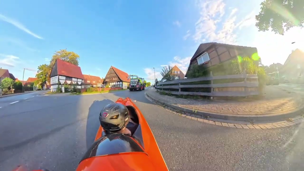 Landtour nach Ottersberg mit 790 PS voraus 