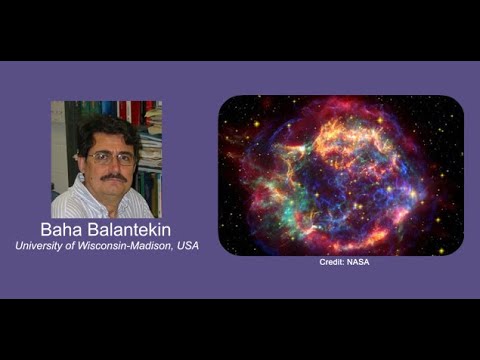 The Role of Neutrinos in the Element Synthesis | Baha Balantekin