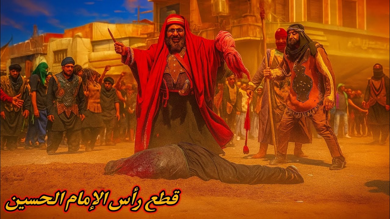 خروج عن النص في مشهد قطع رأس الامام الحسين وسبي السيده زينب💔
