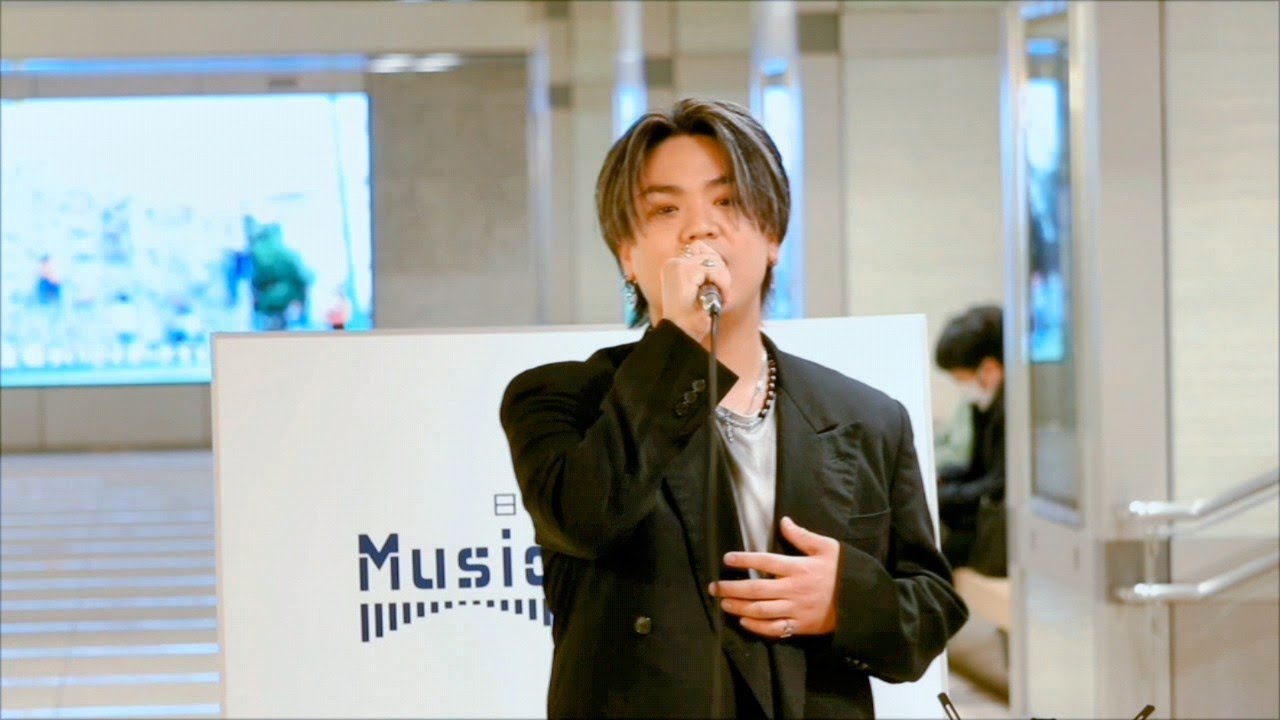 君の声/清水翔太  村田和司(シンフォニー) 路上ライブ 日本橋MusicLiver