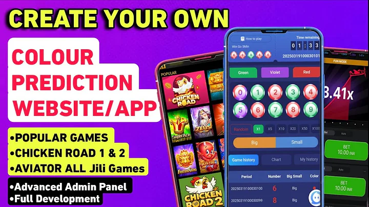 Create Your Own Colour Prediction Website | Make Own Colour Trading Game  /Free/in Mobile/Phone/2025