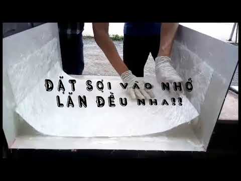 Video: Cách Làm Việc Với Epoxy Và Sợi Thủy Tinh