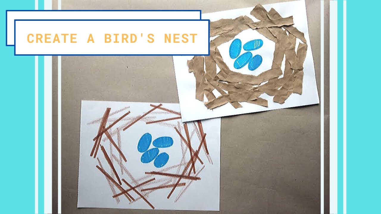 DIY tutorial for a Spring Nest with handmade Robins Eggs using Creative  Paperclay® air dry modeling clay.
