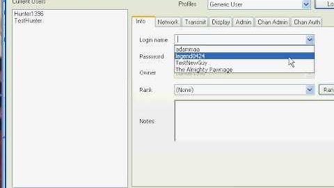 Ventrilo New Member Password Tutorial