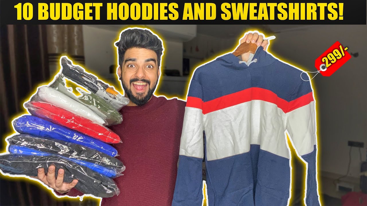 Top 10 Best Hoodie/Sweatshirt from ₹300 For Winter Men💯 Lakshay thakur
