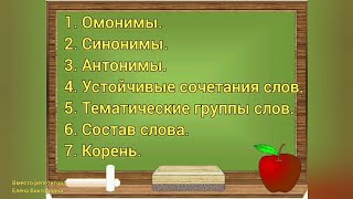 Русский язык 2 класс. Урок 5