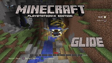 Minecraft: PlayStation®4 Edition | Playing the Glide mini game