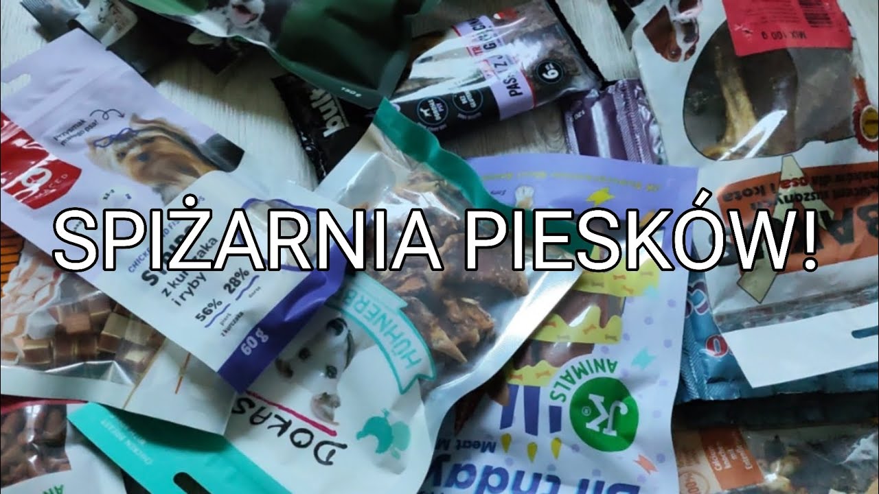AKTUALIZACJA PRZYSMAKÓW I KARM MOICH PSÓW 🐶🎀