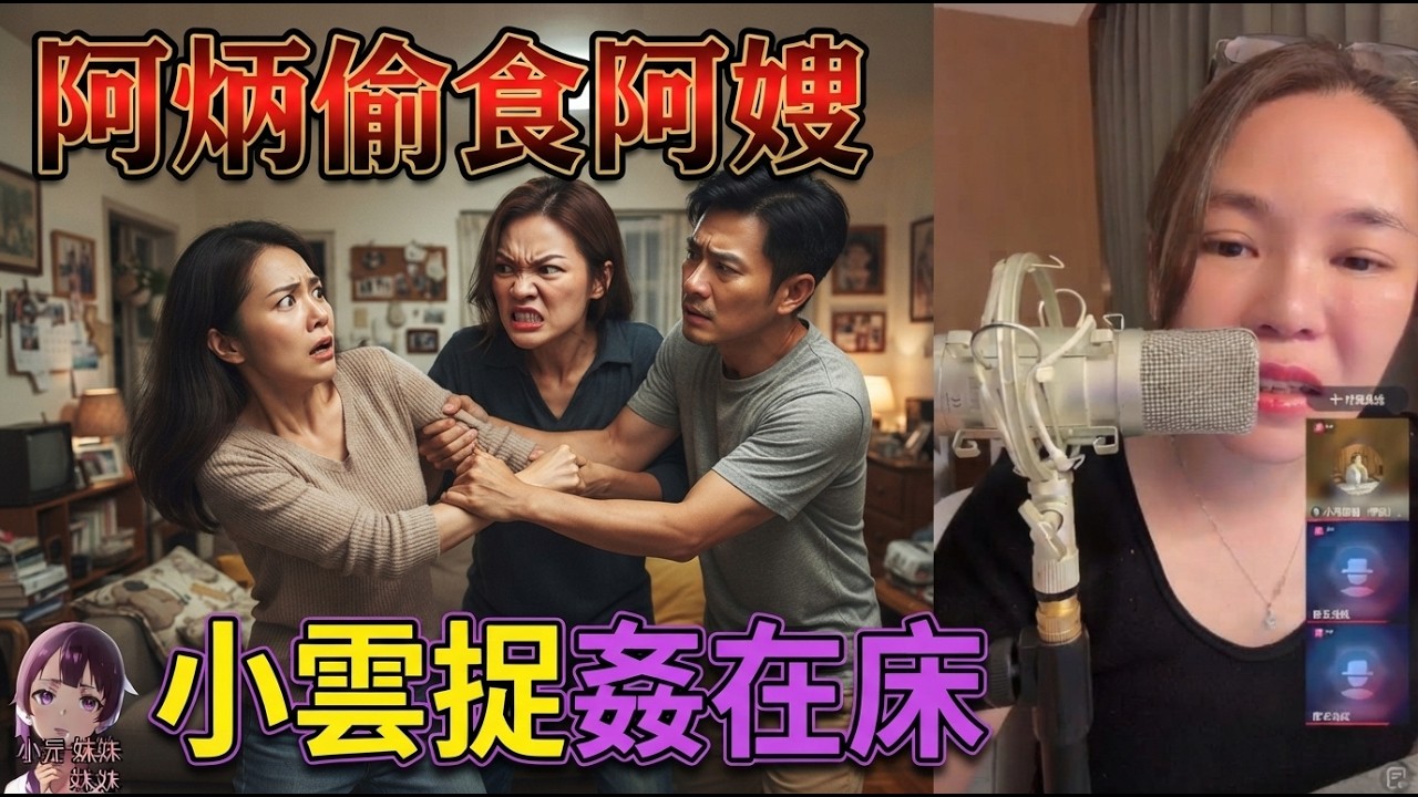 【小元最新】燒鴨佬偷食(大結局?)，阿炳偷食阿紅仲要拉埋阿嫂落水？🤯 老婆小雲嬲到震：你當我死㗎？😤 網民：越睇越火滾！🔥#小元姐姐 #廣東話 #小元情感分享 #小元妹妹 9 13 NI A