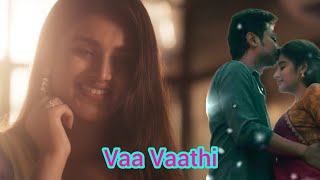 Vaa Vaathi Female Version Song - Kalaga Thalaivan Movie Version - Love Song - WhatsApp Status