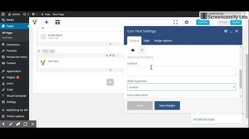 Befolio WordPress Theme - Icon Text shortcode