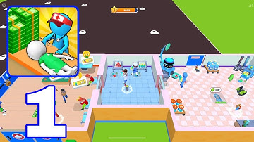 Hospital Simulator Doctor Game - Gameplay Walkthrough Part 1 - Run A Busy Hospital (Android, iOS)