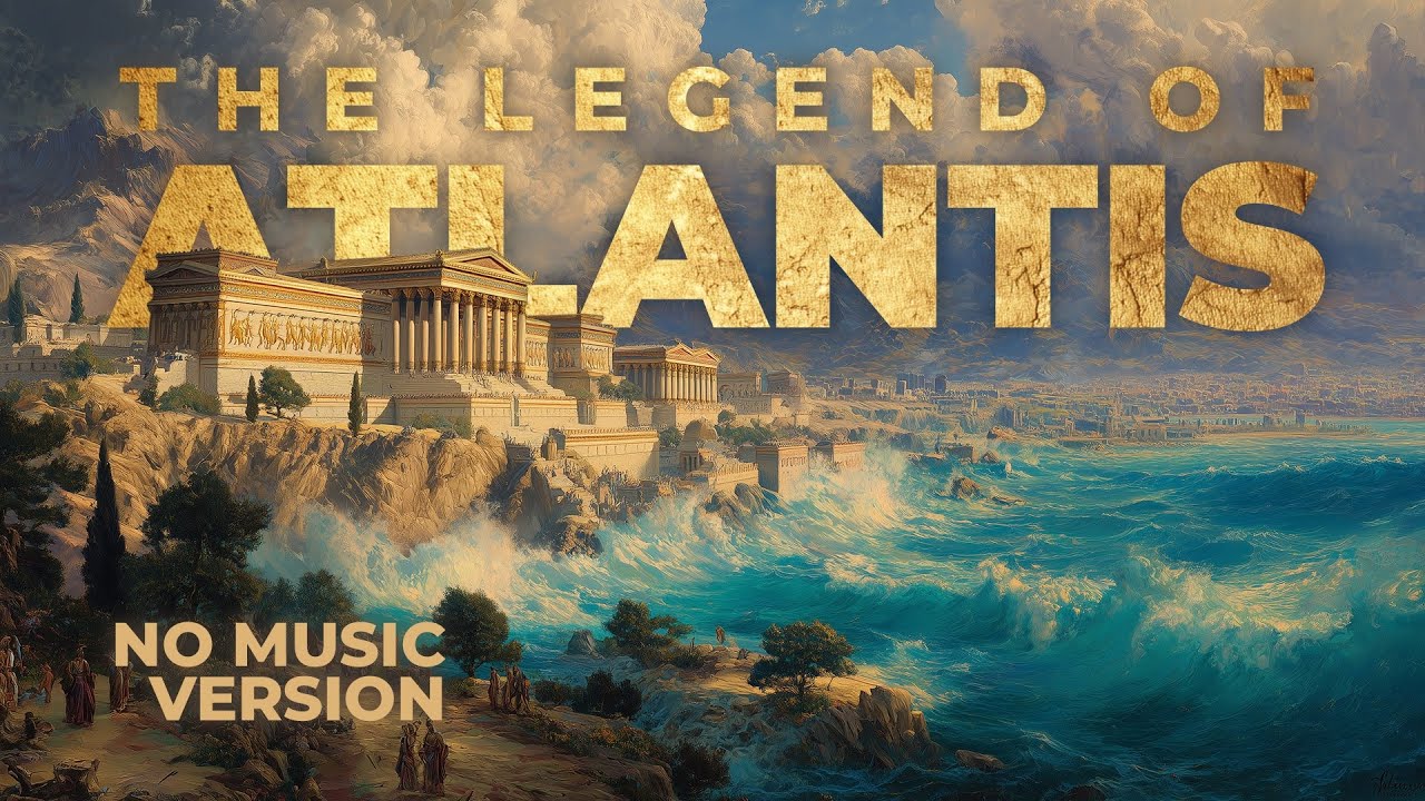 NO MUSIC The Legend of Atlantis — A Forgotten Civilization Beyond Time and Sea | Sleep Stories