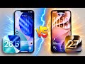iOS 26.5 vs iOS 27: Speed, Battery, Features & Performance Test!