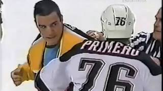 Wayne Primeau vs Steve Staios