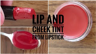 DIY- Recycle and reuse lipstick | Use of old lipstick | homemade Lip and cheek tint | Lipstick Hacks