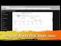Amazon alexa first steps