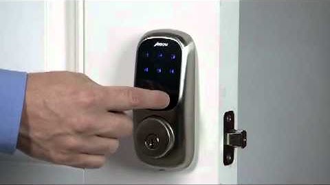 How to Lock out All Codes: Revolution Touchscreen Deadbolt