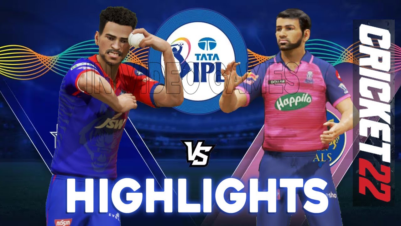 𝗱𝗰 𝘃𝘀 𝗿𝗿 - Delhi Capitals vs Rajasthan Royals Match Highlights IPL 15 Cricket 22