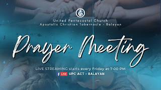 April 03, 2026 - Prayer Meeting
