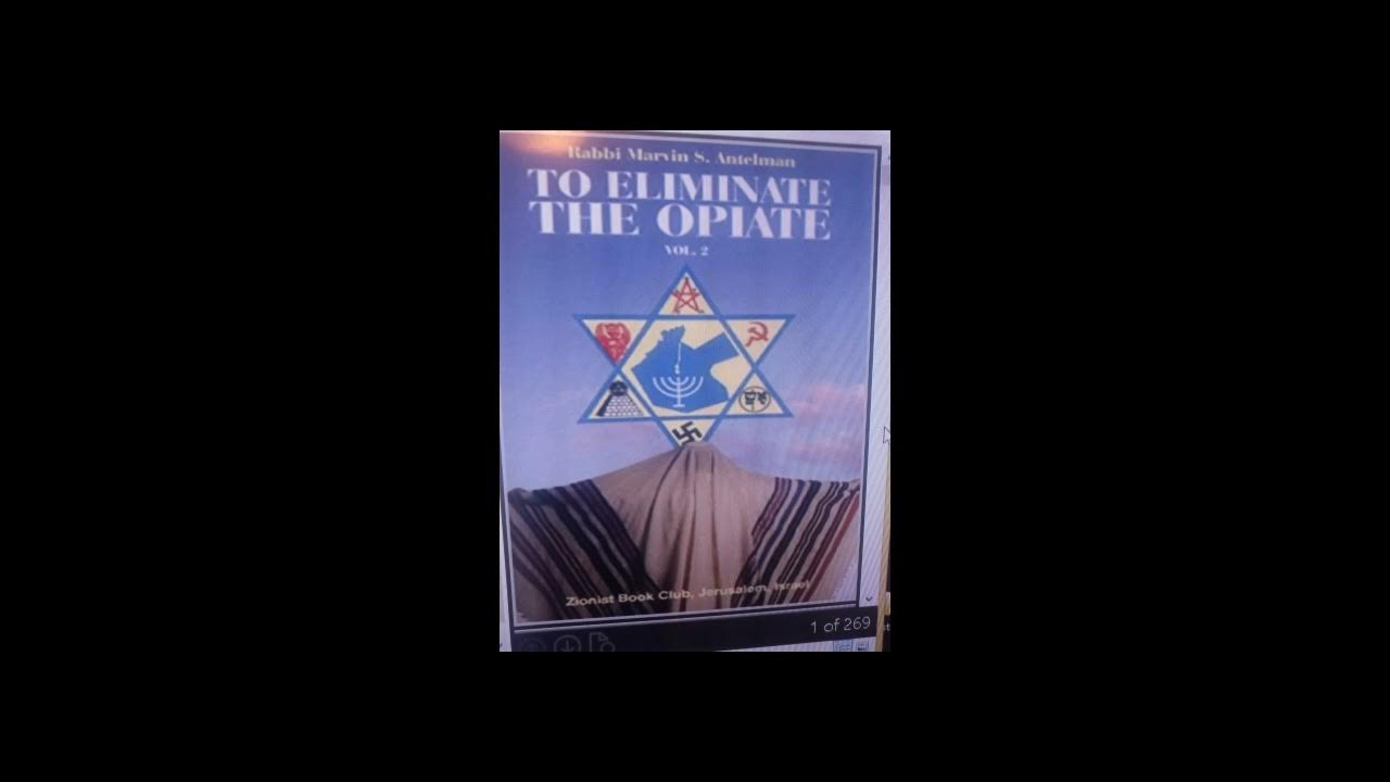 To eliminate the opiate vol 2 book by marvin stuart antelman youtube
