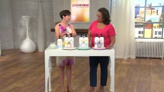 philosophy super size summer fragrance trio with Leah Williams