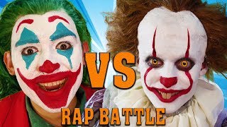 Pennywise Vs The Joker Rap Battle