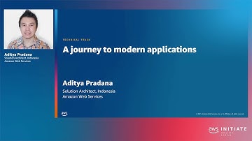 AWS Initiate Online ASEAN 2021 - A journey to modern applications (Bahasa Indonesia)