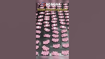 Vision Dispensing Robot #diamond #bracelet #waxing #factory #automotive #jewelry #coloring #enamel