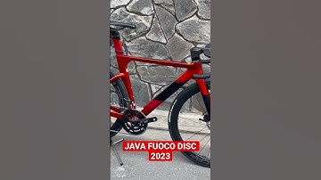 XE ĐẠP ĐUA JAVA FUOCO DISC 2023 MÀU ĐỎ CAM