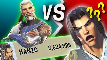 Hanzo 1v1: How the HIGHEST PLAYTIME Hanzo duels Hanzos