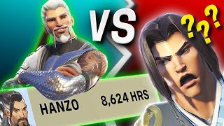 Hanzo 1v1: How the HIGHEST PLAYTIME Hanzo duels Hanzos