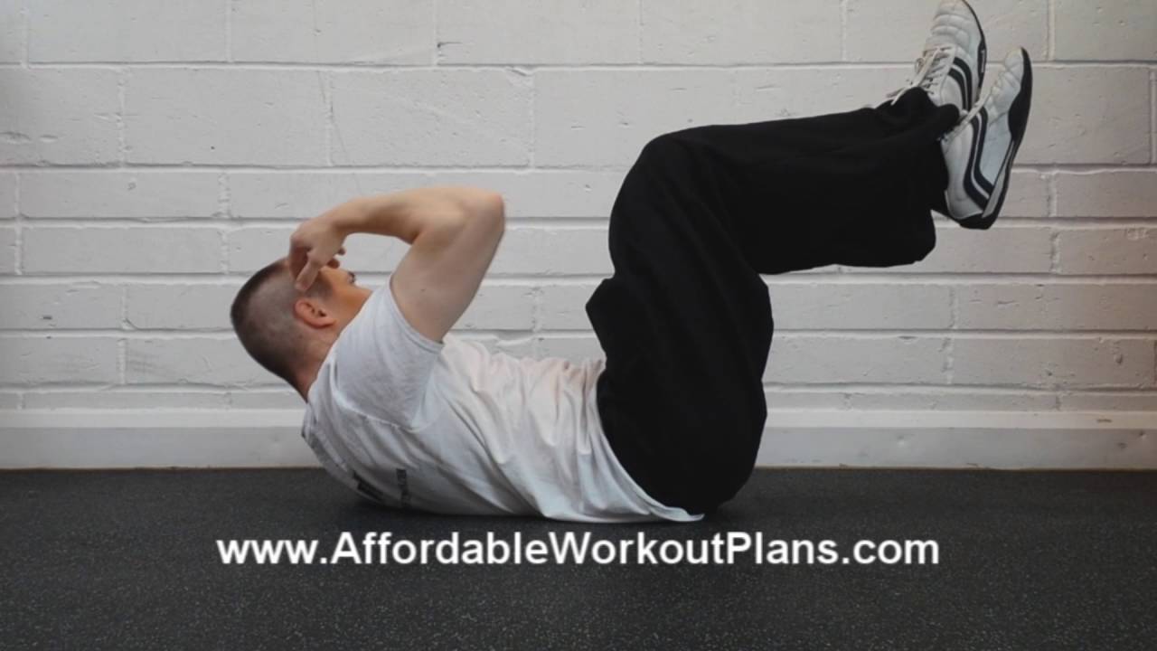 exercise 14.1 class 11 Alternated Side Crunches Legs in the Air Knees Bent in 90 Degrees (abs exercise)