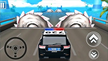 Deadly Race Police Car Bumps Challenge 3d Police Car Driving Game Best Android Gameplay