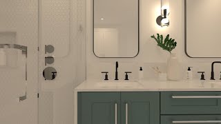 Cape Cod Main Bathroom Renovation - 360