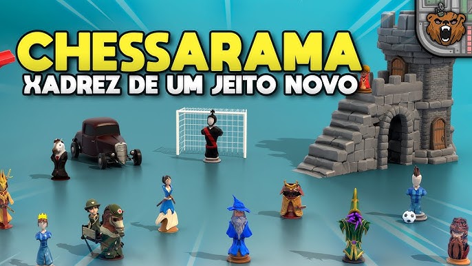 Chessarama ensina a jogar xadrez brincando