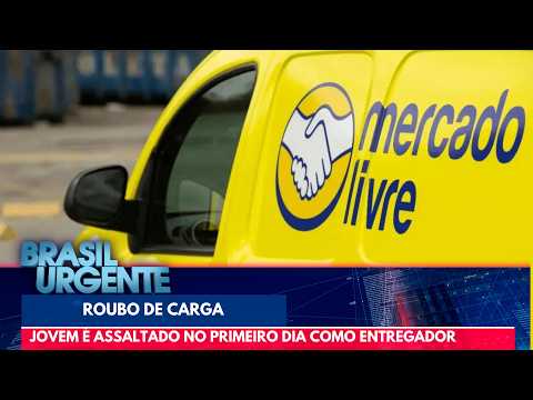 Delivery driver robbed on his first day on the job | Brasil Urgente
