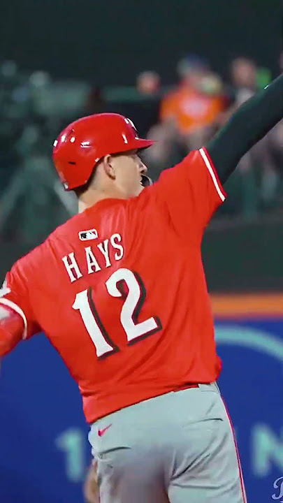Austin HAYS HR.#10 Season 2025 Reds AVG.293 AB 181 RBI 40