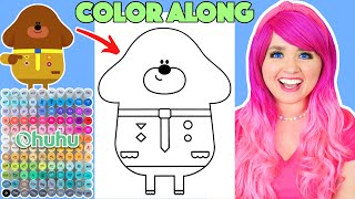 Color Hey Duggee Along With Me Color Along With Kimmi