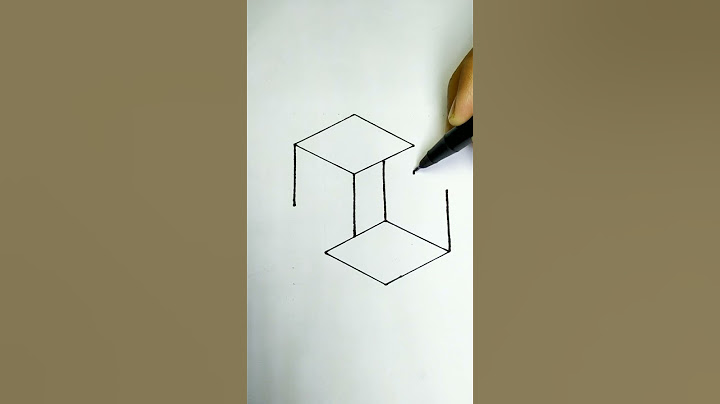 Easy optical illusion draw | #shorts