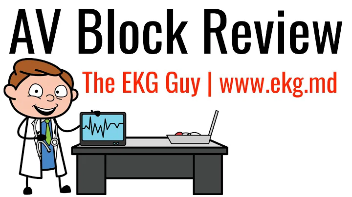 AV Block Review on EKG / ECG l The EKG Guy - www.ekg.md